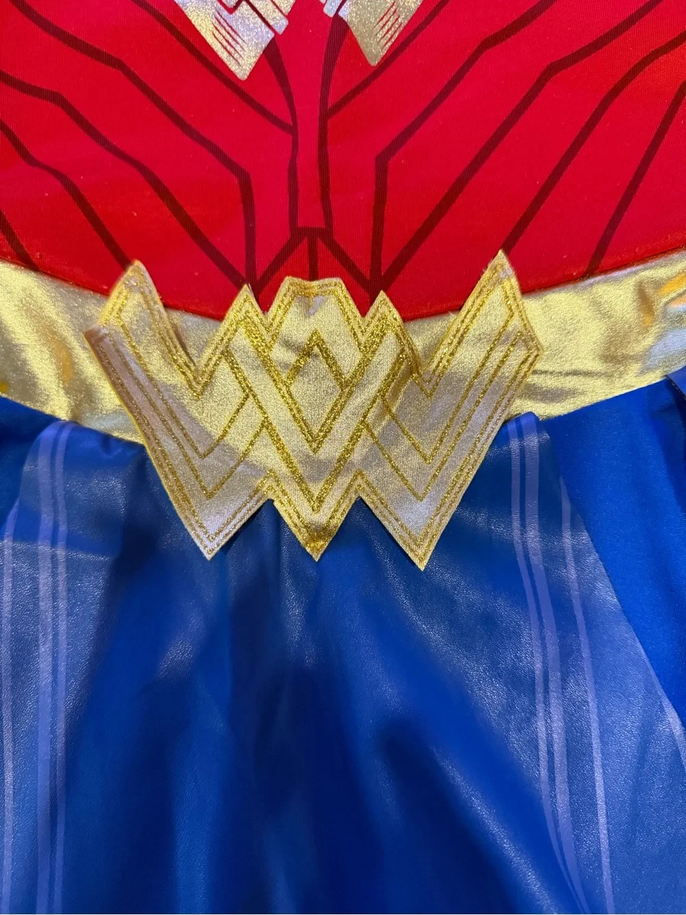 Wonder Woman polyester costume